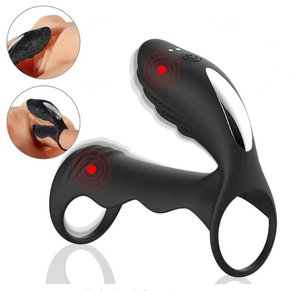 Вибрационное кольцо для пениса пар Play 7 мощное вибрационное силиконовое