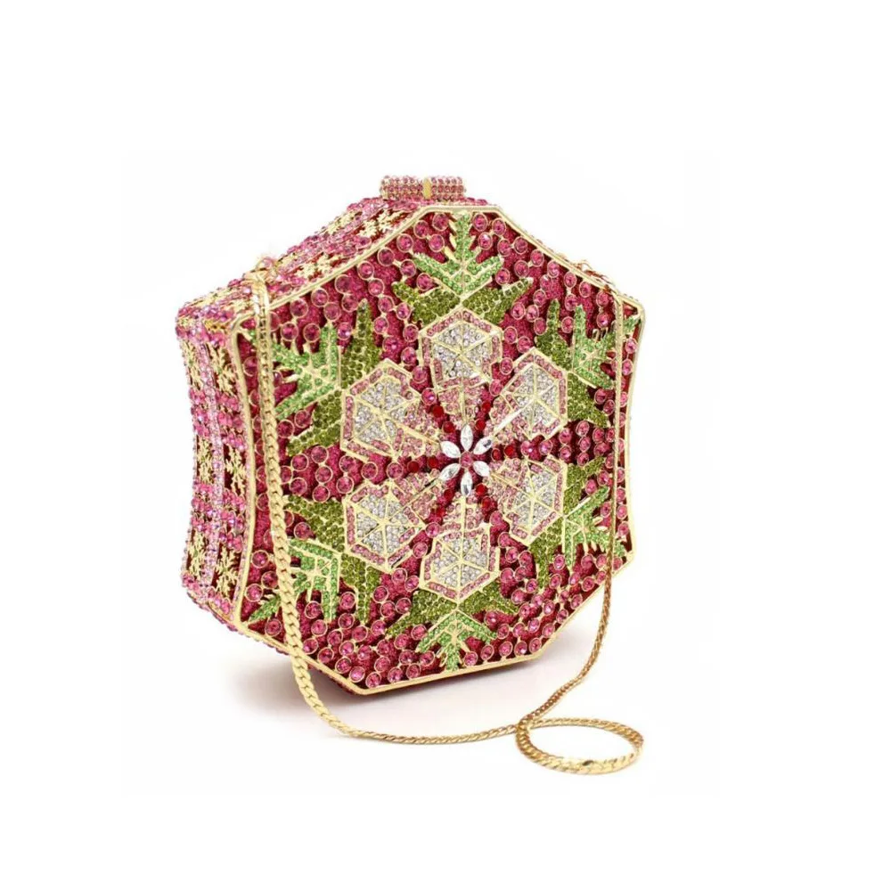 

Clutch Party Bag Rhinestone Wedding Bag Party Bag Party bag Crystal jaw-dropping color handbag