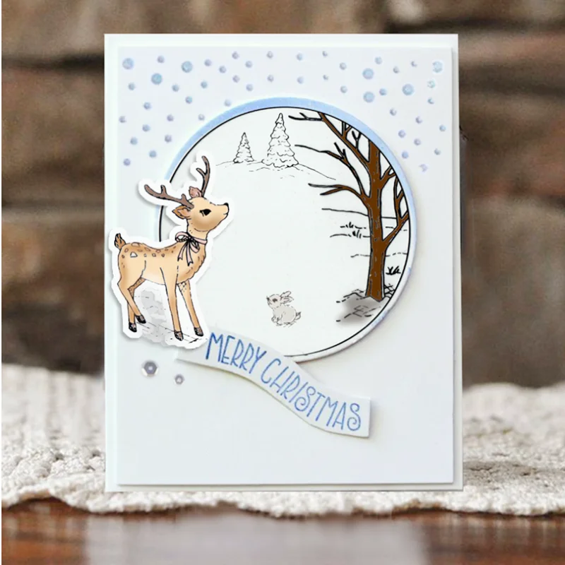 Рождественская серия штампов и металлические Вырубные штампы новинка 2020 для