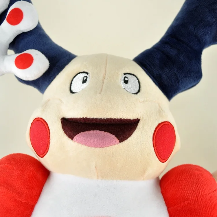 

46cm plush Bariyaado Mr. Mime good quality lifelike soft Cartoon doll cute hot new positive energy christmas gift kid