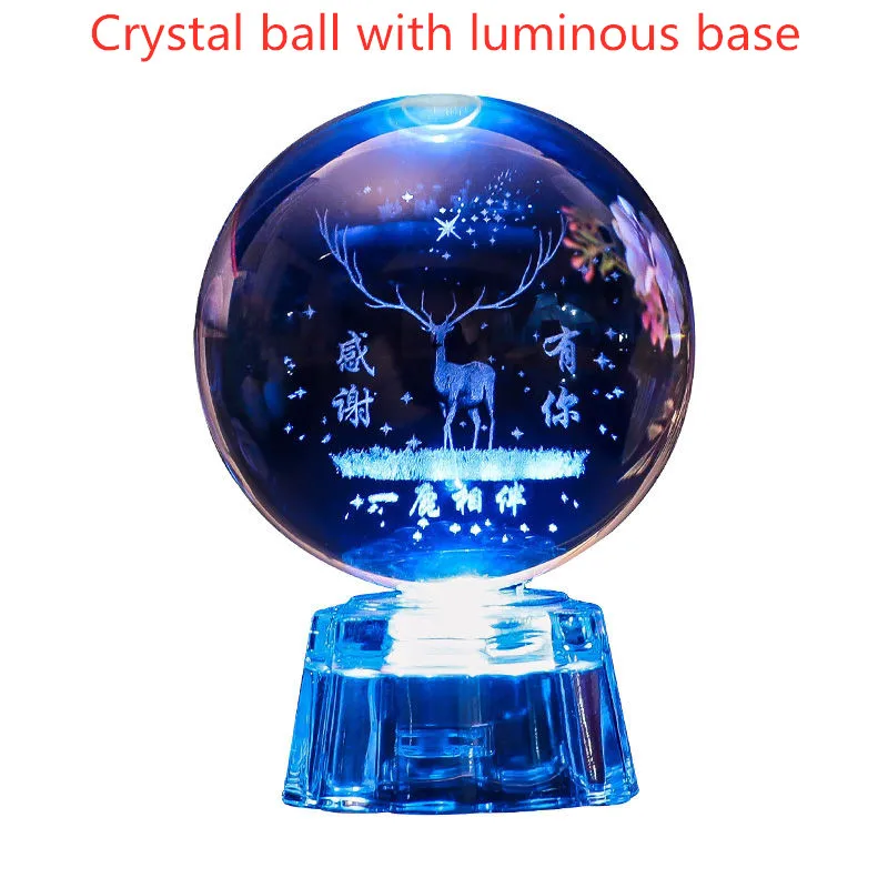 Светящаяся 3d лампа 6 см|Ночники| |