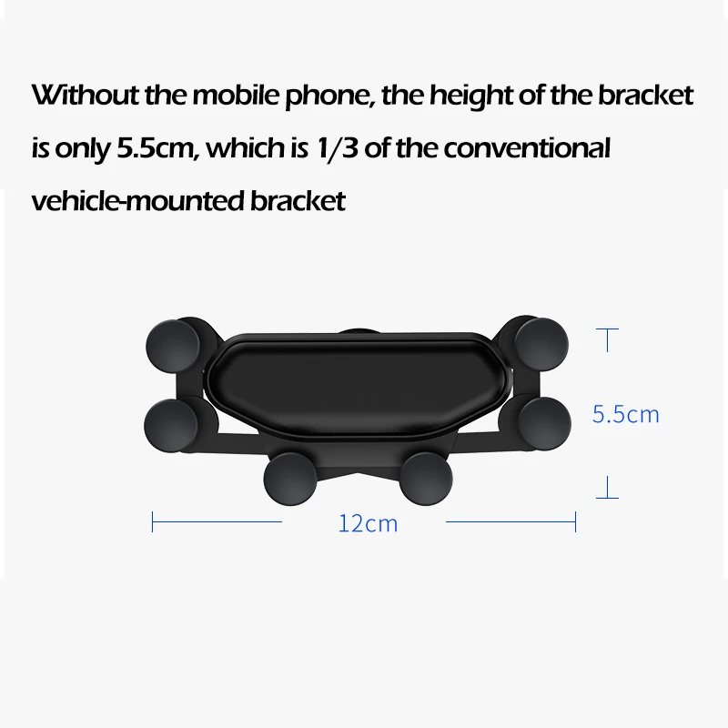 Семь точка тяжести мобильный телефон Универсальный держатель 360 Вращение одним