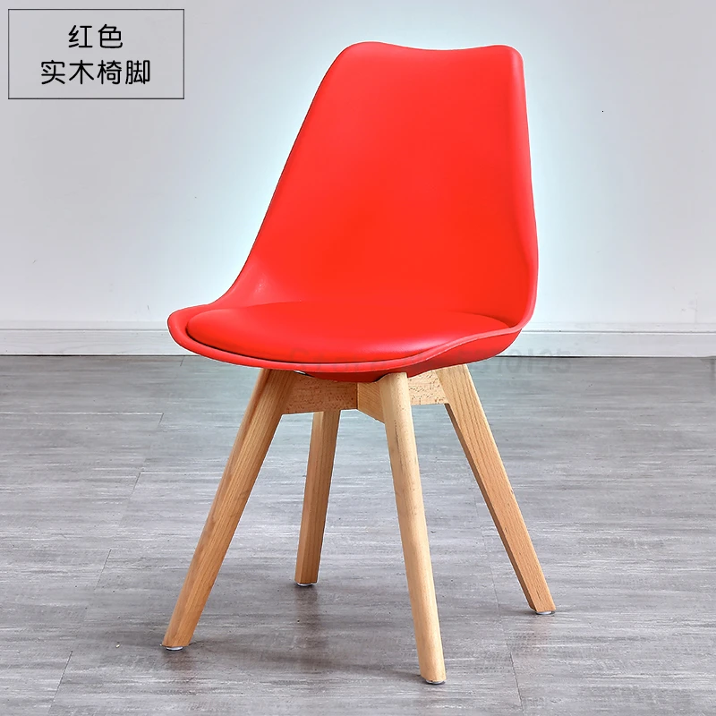Твердый деревянный современный простой ткань ресторанный стул домашняя скамья