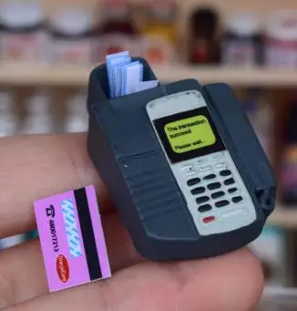 1pcs pos 1/12 масштаб ролевые игры миниатюрный кукольный домик супермаркет магазин кукла еда напиток Декор Аксессуары игрушка - Цвет: 1pcs pos
