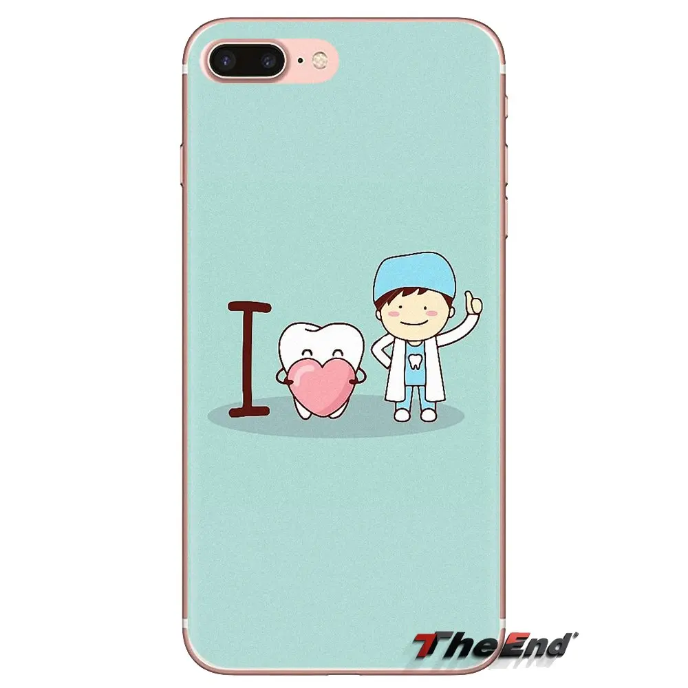 For Xiaomi Mi6 Mi 6 A1 Max Mix 2 5X 6X Redmi Note 5 5A 4X 4A A4 4 3 Plus Pro Dentist Dental Crowned Tooth nurse Soft Cases Cover |