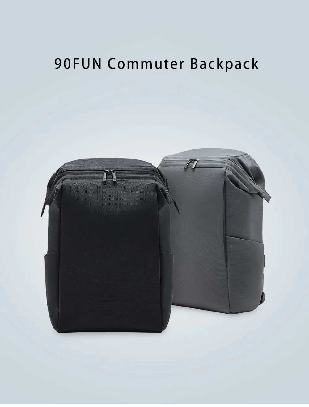 Xiaomi 90FUN рюкзак для ноутбука 15,6 дюймов Сумка для ноутбука с противоугонными непромокаемые застежки-молнии 20L рюкзак для путешествий Mochila