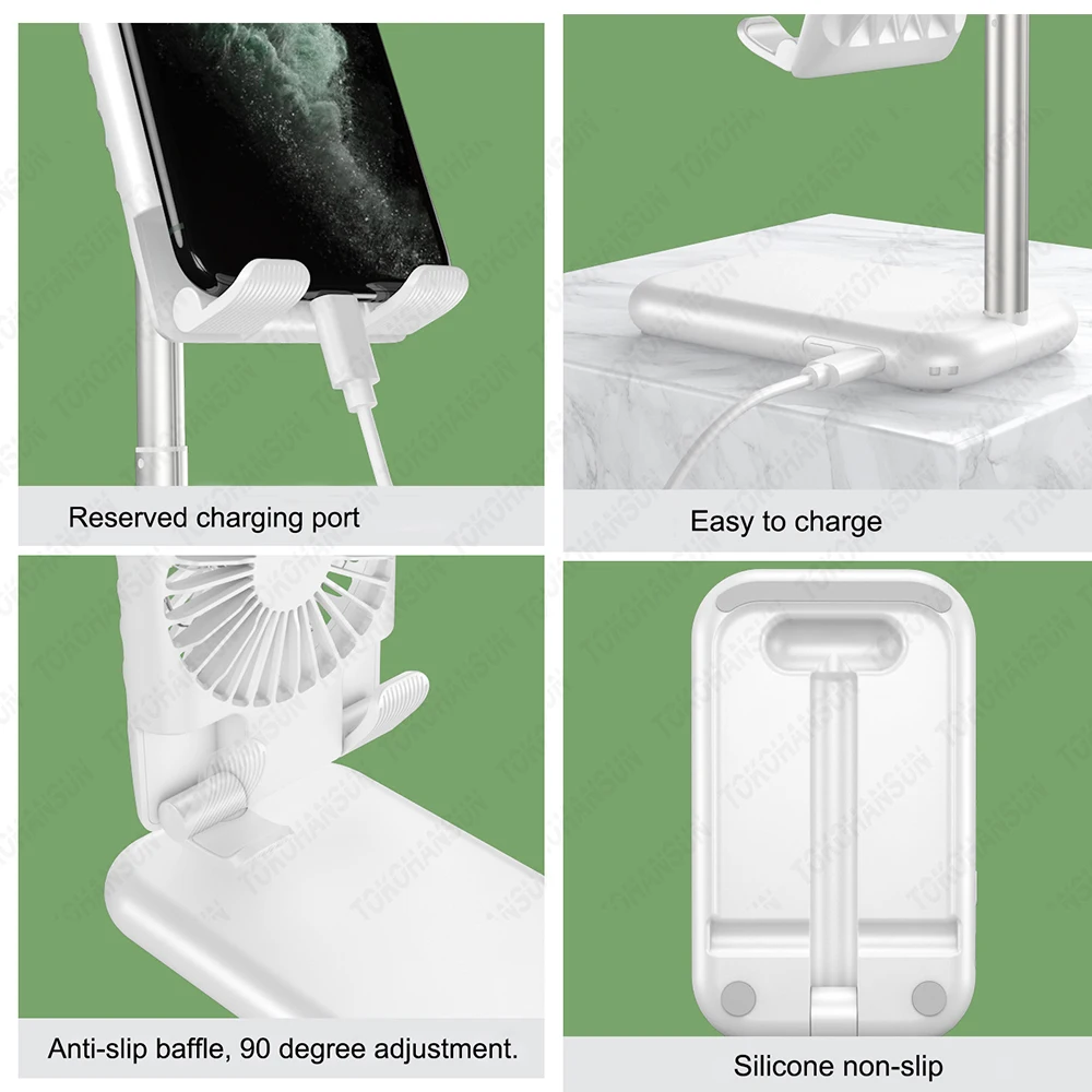 2020 Настольный держатель для планшета с охлаждающим вентилятором стол Клетка