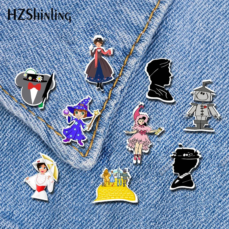 2019 новое приключение акриловый значок на лацкан брошь в виде бабочки из