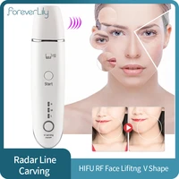 mini hifu radar line carving face lifting anti wrinkle rf v shape double chin removal skin tightening facial neck skin care