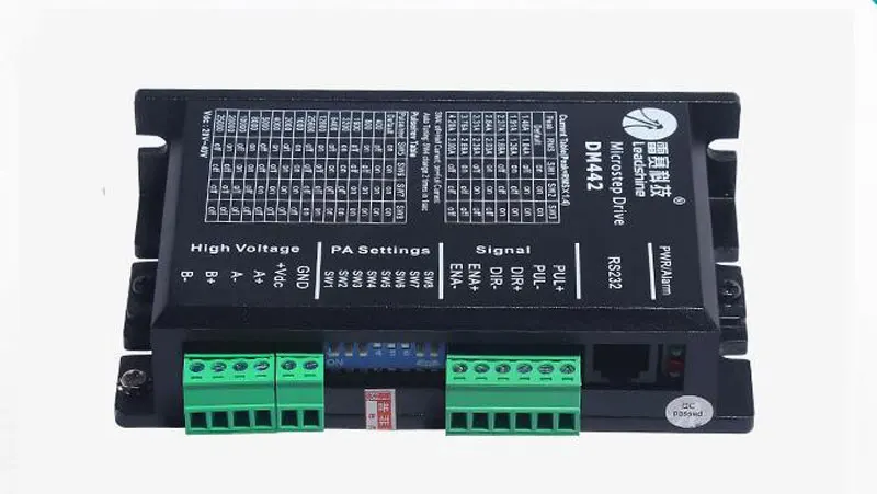 Драйвер шагового двигателя Leadshine DM442 2 фазы 18-50 В переменного тока для контроллера