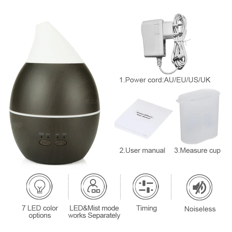 

aromatherapy air humidifier essential oil diffuser ultrasonic atomizer home sleep