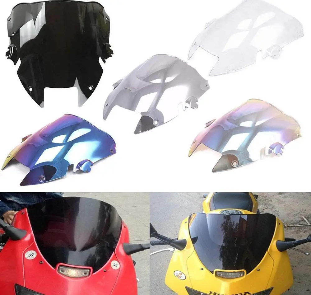 Ветровой экран для мотоцикла с двойными пузырьками ветрозащитные дефлекторы
