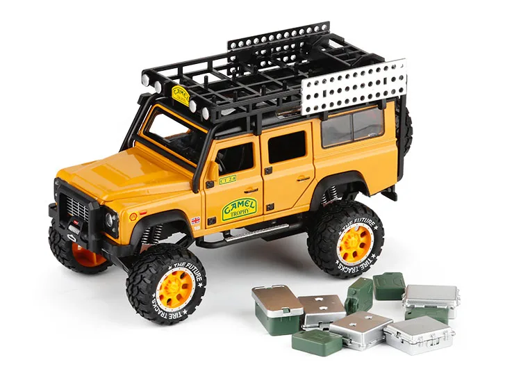 1/28 Diecasts игрушечный транспорт защитник Кубок с верблюдом модель автомобиля звуковой светильник автомобиль игрушки для детей подарок коллекция