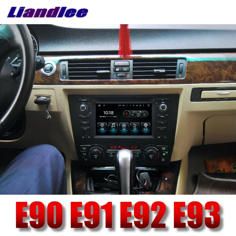 Liandlee автомобильный мультимедийный плеер NAVI для BMW 3 E90 E91 E92 E93 2005 ~ 2013 с DVD BT