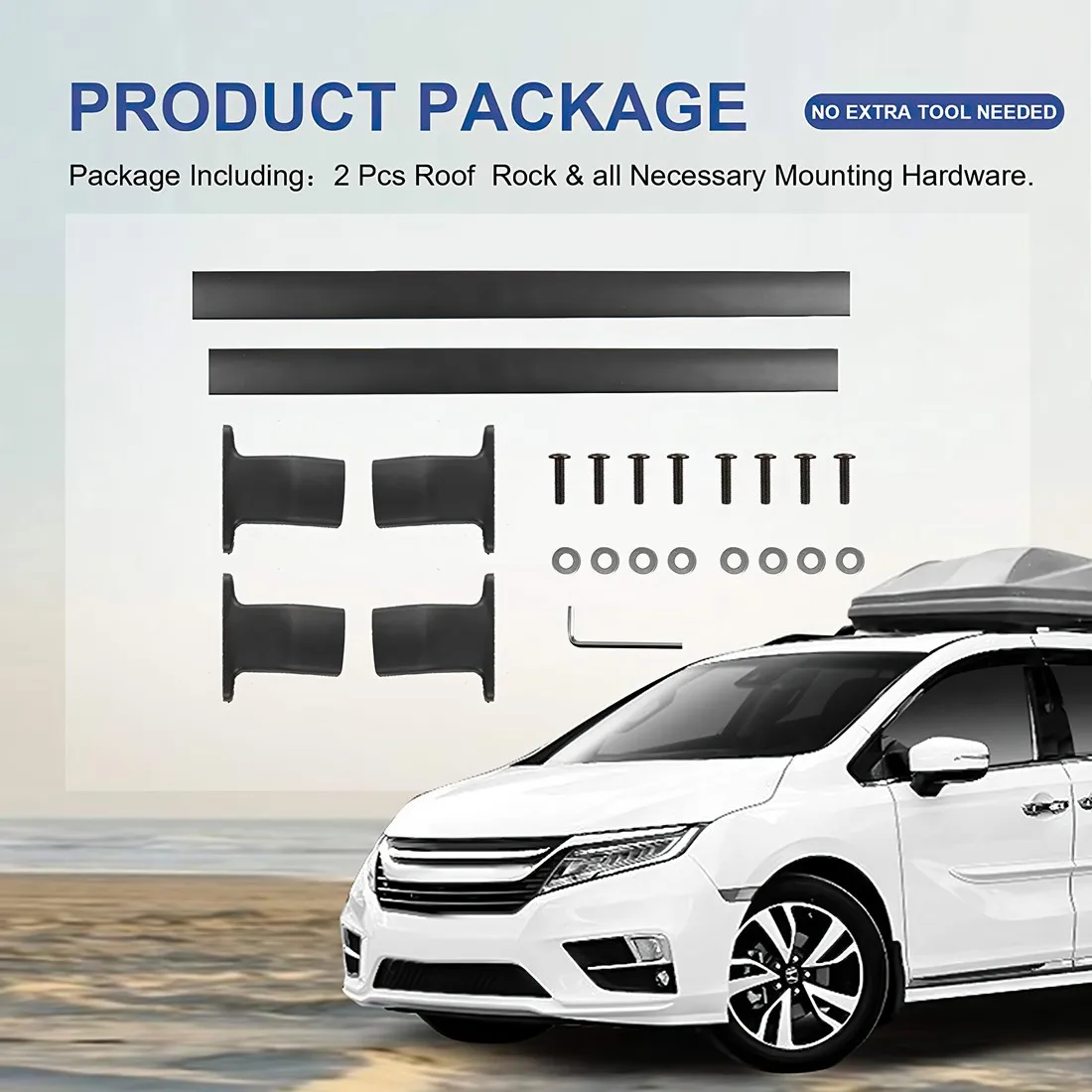 Автомобильный багажник на крышу SANJODS для Honda Odyssey 2011 2012 2013 2014 2015 2016 2017 навесной