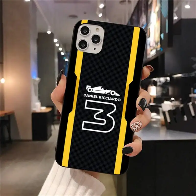 Чехол для телефона F1 Racing Daniel Ricciardo 3 чехол iphone 13 12 11 Pro Mini XS Max 8 7 Plus X SE 2020 XR | Мобильные
