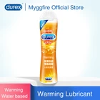 Смазка для орального секса Durex, вагинальная смазочный гель на водной основе с подогревом, Интимная игрушка для секса, 50 мл