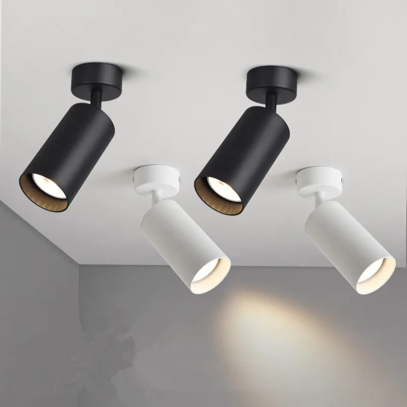 7 Вт 10 светодиодный Трековый светильник направляющая лампа поверхностного