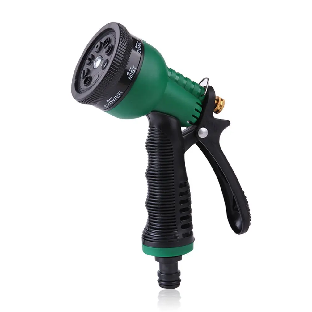 

4pcs/set Garden Hose Nozzle Car Washing Sprinkler Metal Rear Trigger Nozzle With Connect Adapter High Pressure Water Sprayer