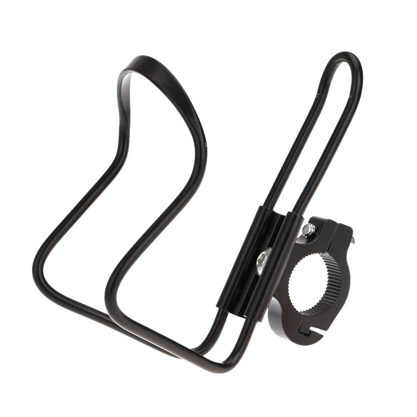 

Aluminum Alloy Motorcycle Water Bottle Holder Cup Support Durable E-bike Road Mountain Bike Rack Cycling Handlebar Cup Adapter