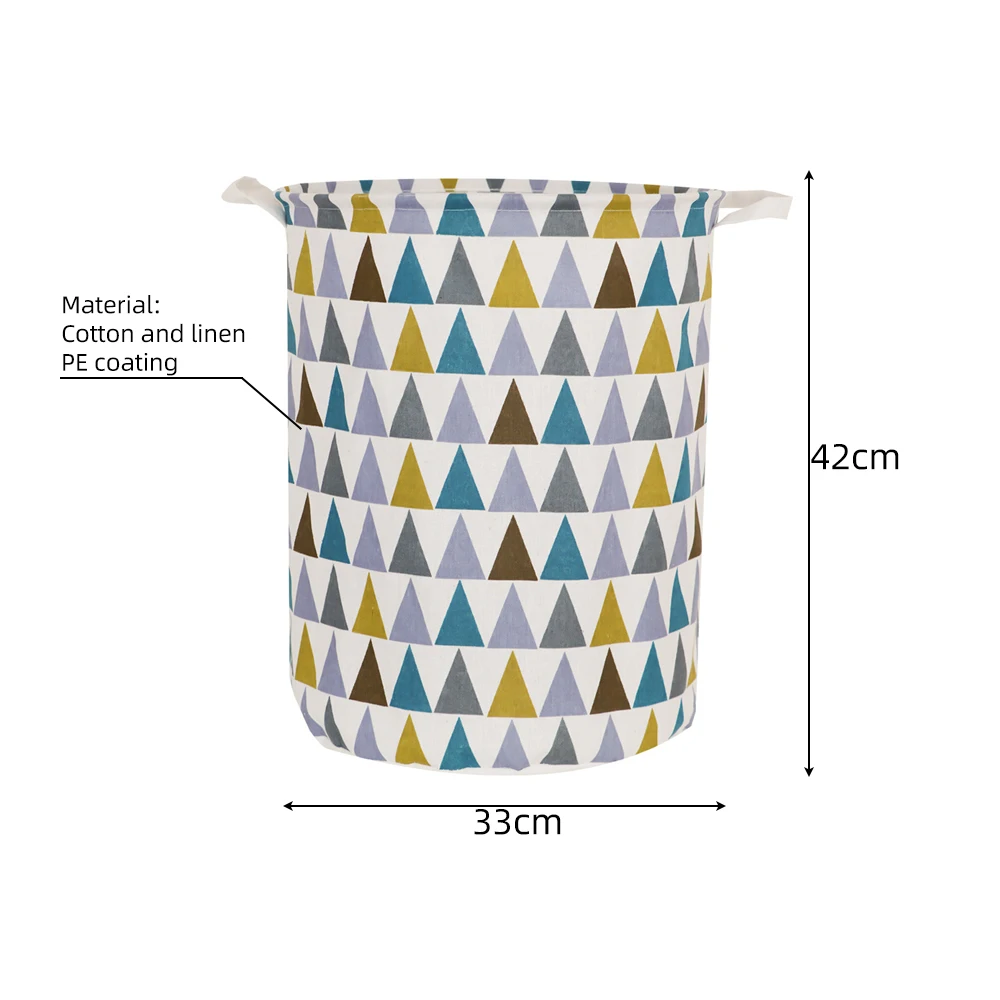 Новинка 2020 складная корзина для белья круглая хранения одежды игрушка держатель