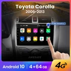 Автомобильный радиоприемник AWESAFE PX9, мультимедийный видеоплеер с GPS, 2 din, Android 2006, 2 ГБ + 32 ГБ, для Toyota Corolla 2013-9,0
