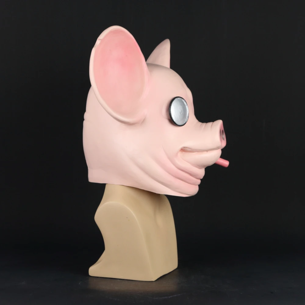 2019 новая игра Watch Dogs: Легион Косплэй Уинстон Свинья Маска King of часы с сердечками