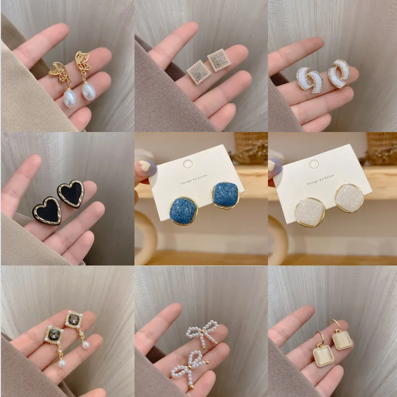 

Fashion Geometric Earrings for Women 2021 Trend Jewelry Gift
