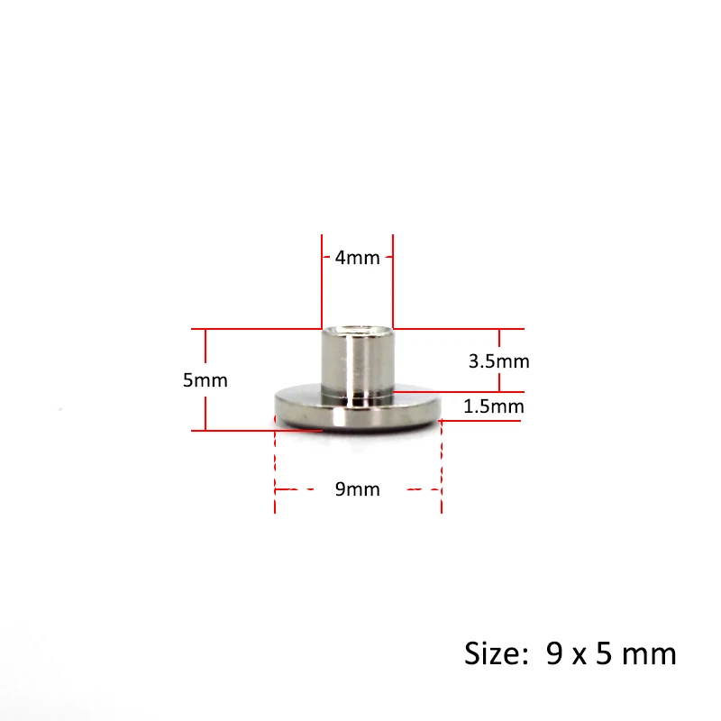 10pcs Metal Binding Chicago Screws Nails Studs Rivets For Photo Album Desk calendar menu Leather Craft Belt Wallet Fasteners |