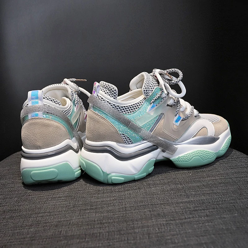 2020 женские дизайнерские массивные кроссовки Модная обувь для пожилых Пап