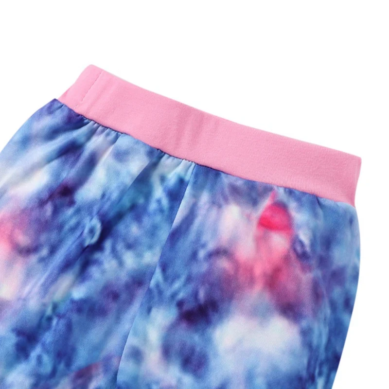 

Autumn Winter Baby Girl Boy Tie-dye Print Long Sleeve Romper Top Trousers Headband Outfits Clothes Set5