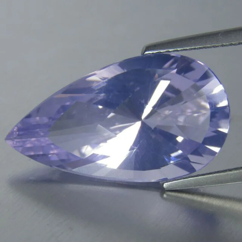 Высококачественный Лавандовый кварц 7x9 мм граненый фотоэлемент три штуки в