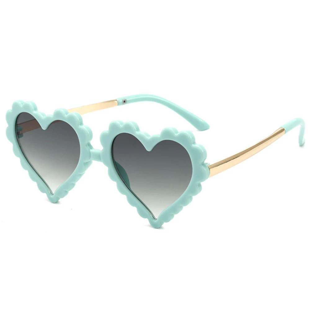 1 шт. детские пластиковые солнцезащитные очки с сердечками|Женские очки| |