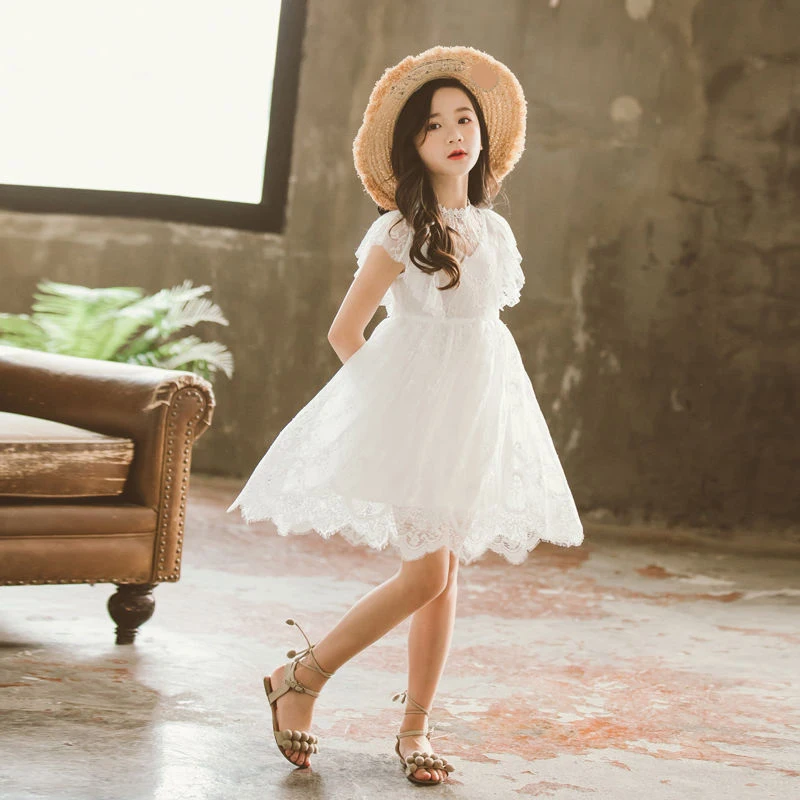 Платье для маленьких девочек коллекция 2019 года модная детская летняя одежда