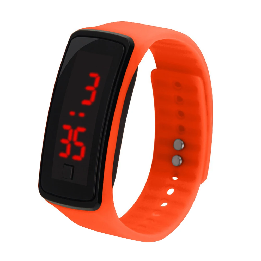 

Kids Silicone Adjustable Band LED Screen Electronic Digital Wrist Watch Bracelet Adjustable Strap, Digital, Comfortable to Wear