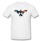 Красочная футболка Stormbird Horizon Zero Dawn, Нора Хантер, алой фокус, Мужская футболка из чистого хлопка, оверсайз, с коротким рукавом