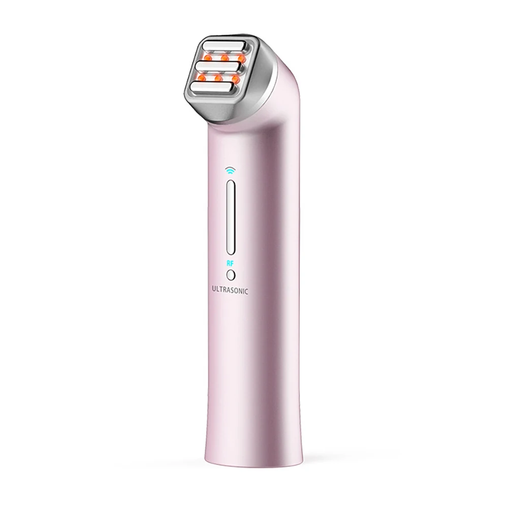 

2020 EMS derma roller Microcurrent massager LED photon therapy at home beauty instrument with RF