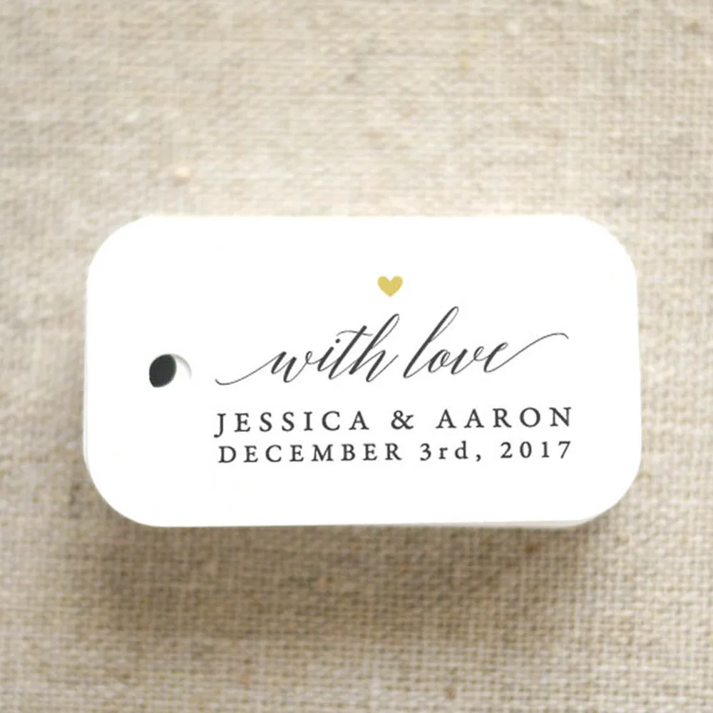 

200 PCS white Paper Rectangular Label Customization, Wedding Supplies, Product Tags, Gift Boxes, Clothing Tag, Flower Gifts