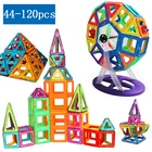 Магнитные блоки большого размера, Магнитный конструктор, набор игрушек для строительства, Магнитные Развивающие игрушки для детей, подарок для детей, 2021