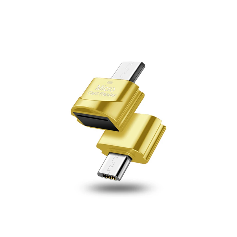Высокоскоростной кард ридер Micro USB/Type C TF SD OTG адаптер для телефона micro sd