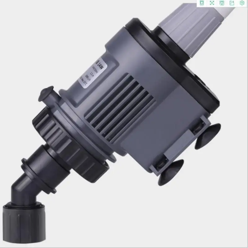 

10w/ 14w/ 22w Aquarium Fish Tank Water Change Pump Cleaning Tools Siphon Water Filter Pump Submersible Cleaner Pump Gravel