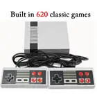 Игровая консоль мини ТВ игра ручной AV Порты и разъёмы 8 бит Ретро игровой плеер встроенный 620 футболки с принтами на тему классических игр ТВ Player EUAUштепсельная вилка стандарта США