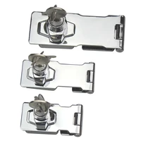 stainless steel boat locking hasp keys lockable hasp latch with keys plated metal keyed cabinet latch cupboard desk hasp locks