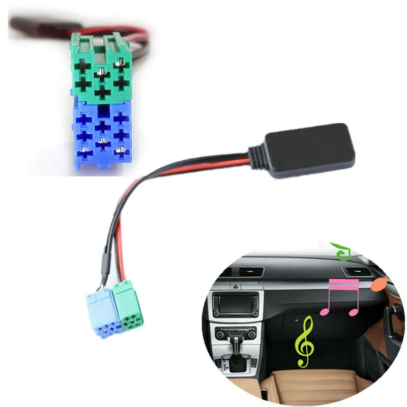 Biurlink автомобильный Bluetooth аудио адаптер Интерфейс MINI ISO 6Pin & 8Pin для Renault 2005 2011 модели