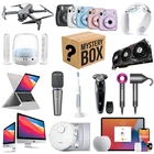 100% выигрышная Высококачественная новая таинственная коробка на удачу, самый популярный сюрприз, подарок, больше электронных продуктов, видеокарта, Дрон, Iphone