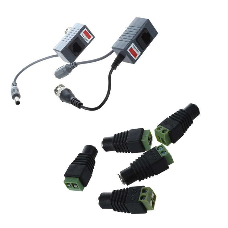 5 кратный разъем питания постоянного тока с внутренним разъемом 2 1 X мм Переходник