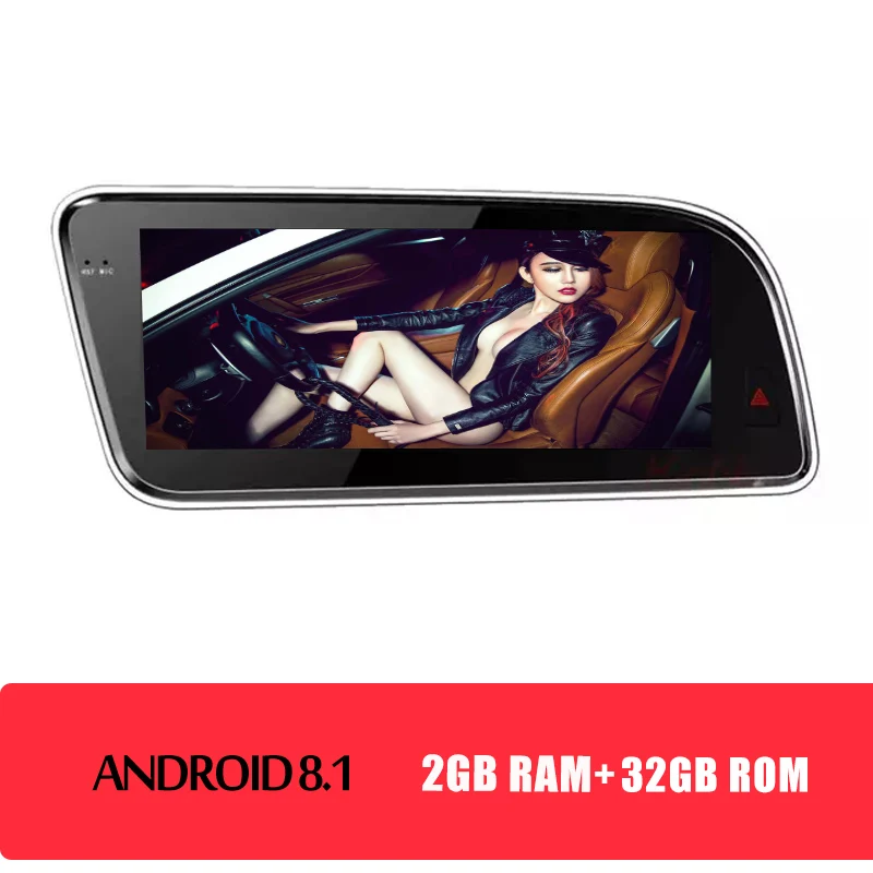 Android car radio KiriNavi 8," Android 8,1 Автомобильная магнитола для Audi Q5 автомобильная аудиосистема Android Gps навигация автомобильный Dvd мультимедийный плеер 2009- Bluetooth - Цвет: Android car radio