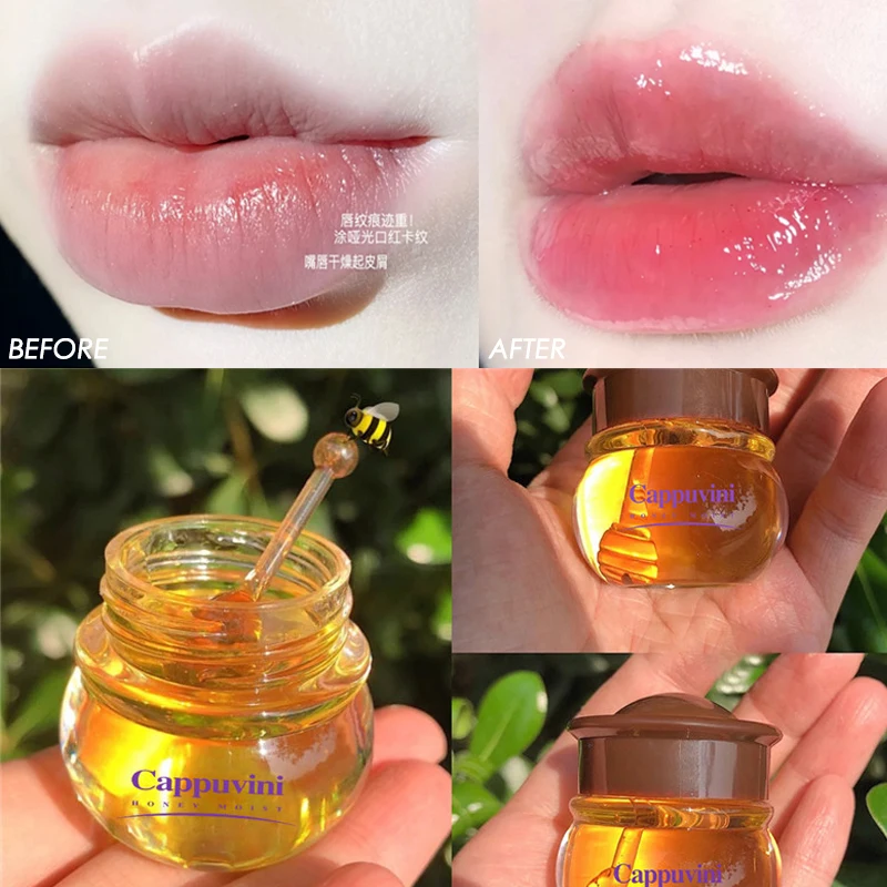 Увлажняющая Маска для губ Propolis бальзам питательный против морщин Уход за губами