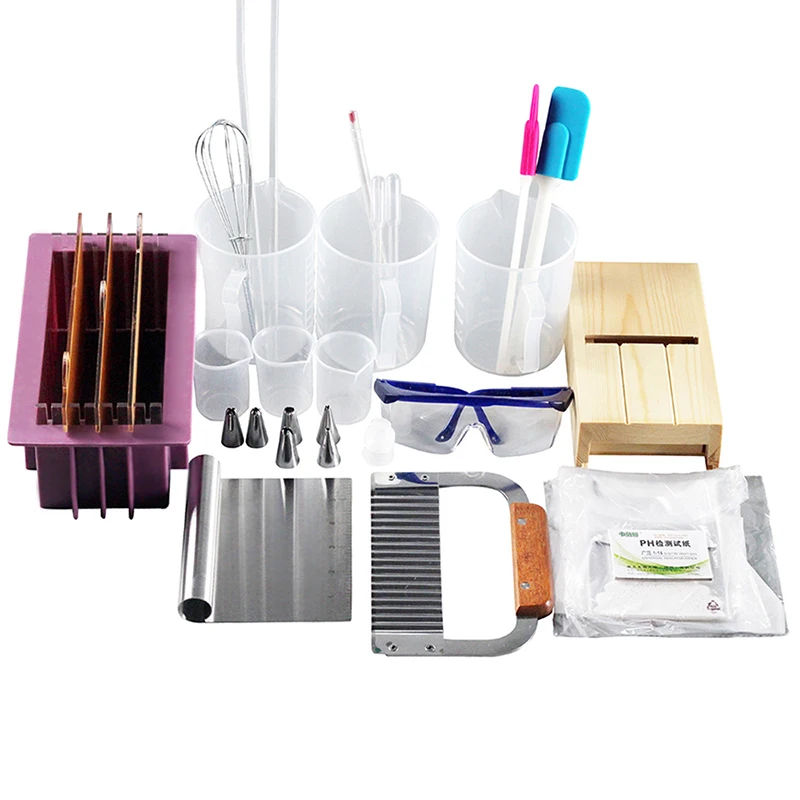 Набор для изготовления кухонного мыла силиконовая форма с разделителями