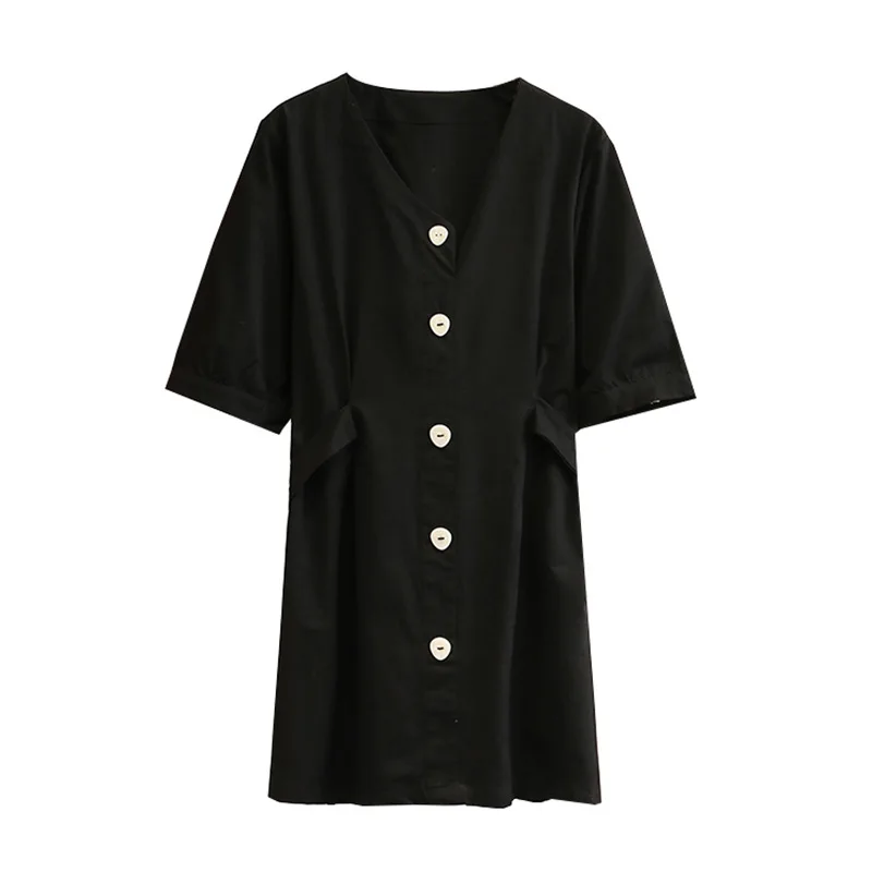 Женское летнее платье женские цельные платья с коротким рукавом свободные